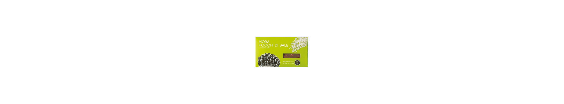MILK CHOCOLATE WITH BLACKBERRY AND SALT FLAKES 50G