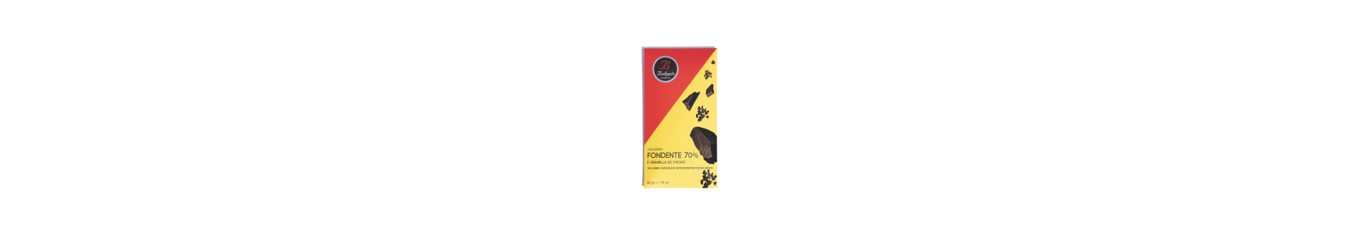 TAVOLETTA FONDENTE 70% CON NIBS